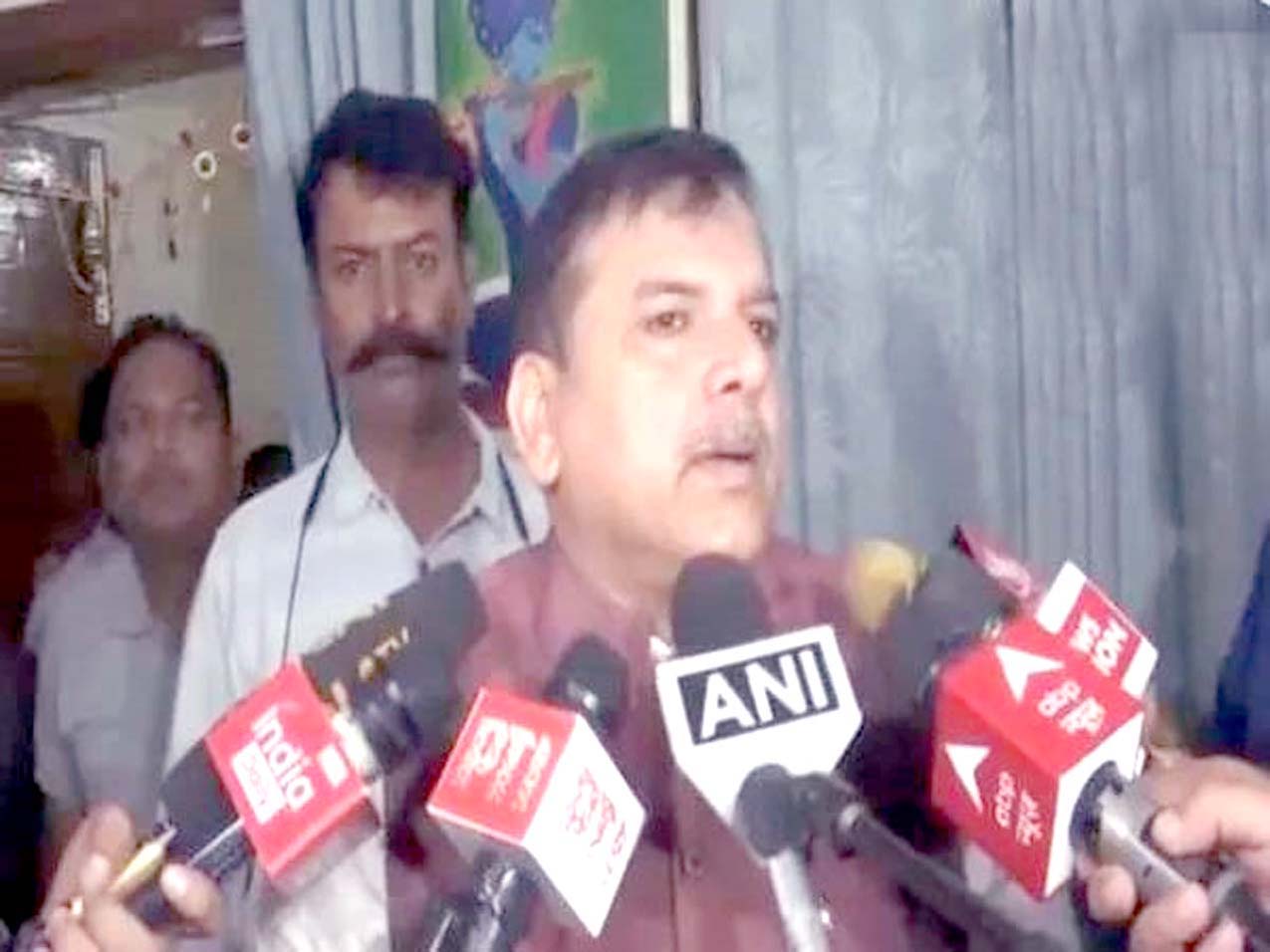 Final decision on alliance with Congress will be taken after Kejriwal's advice: Sanjay Singh